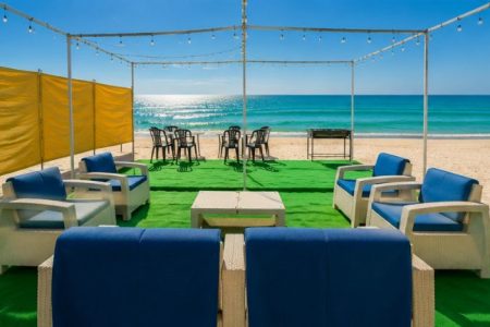 Beachfront Cabin Stay