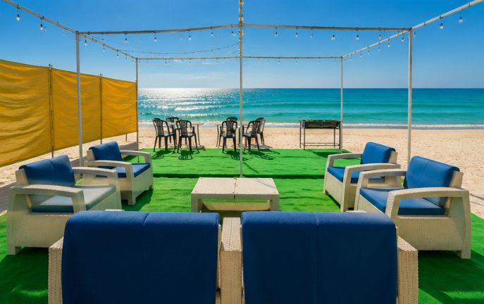 Beachfront Cabin Stay