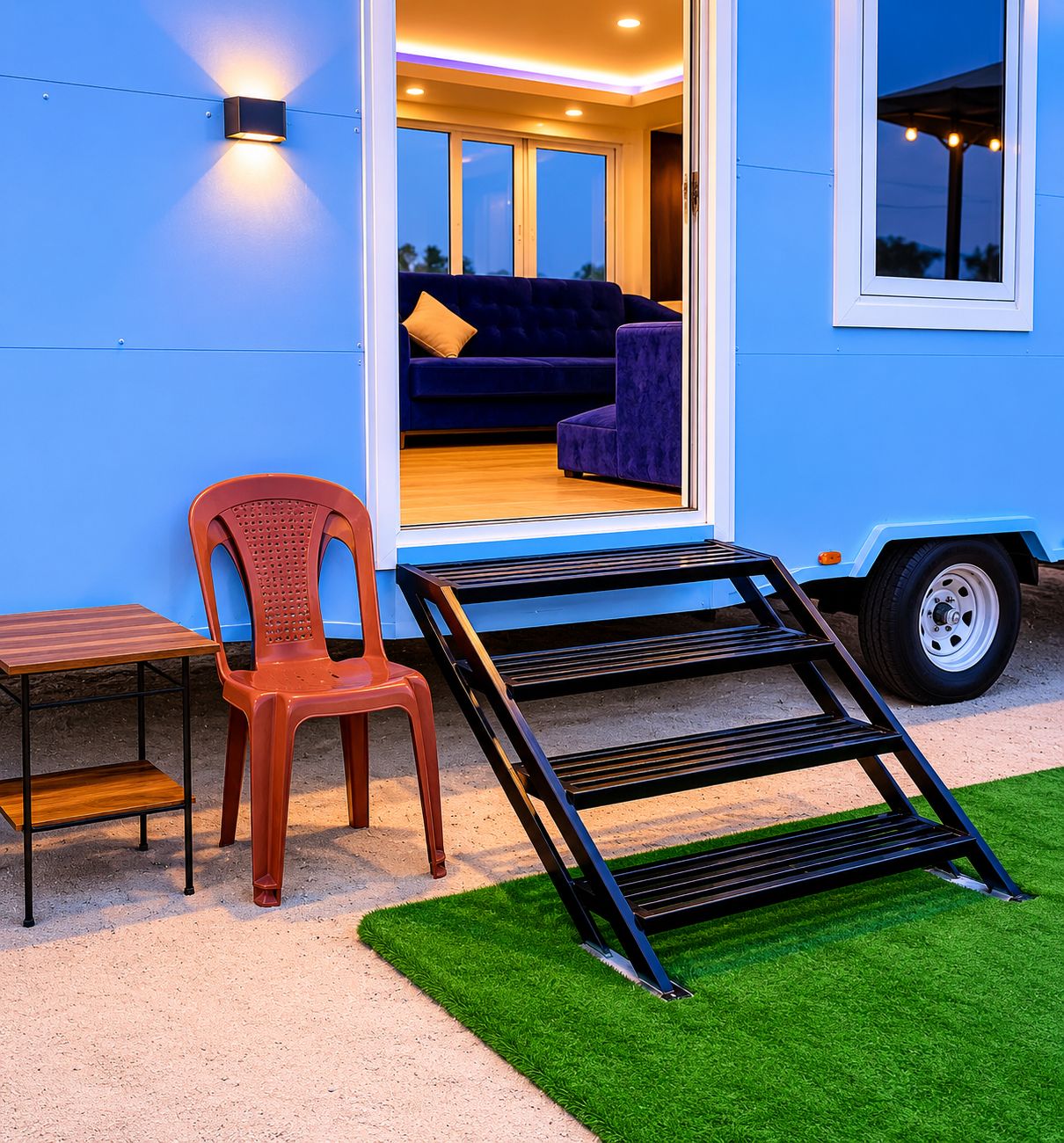 Beachfront Cabin Stay